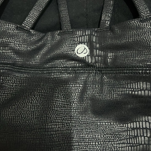 CRZ size small black croc bra - Picture 3 of 3